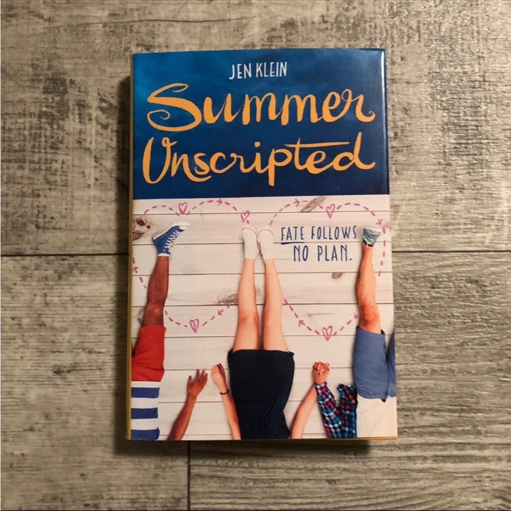 “Summer Unscripted" YA Hardcover Book by Jen Klein scriptwriter-Grey’s Anatomy